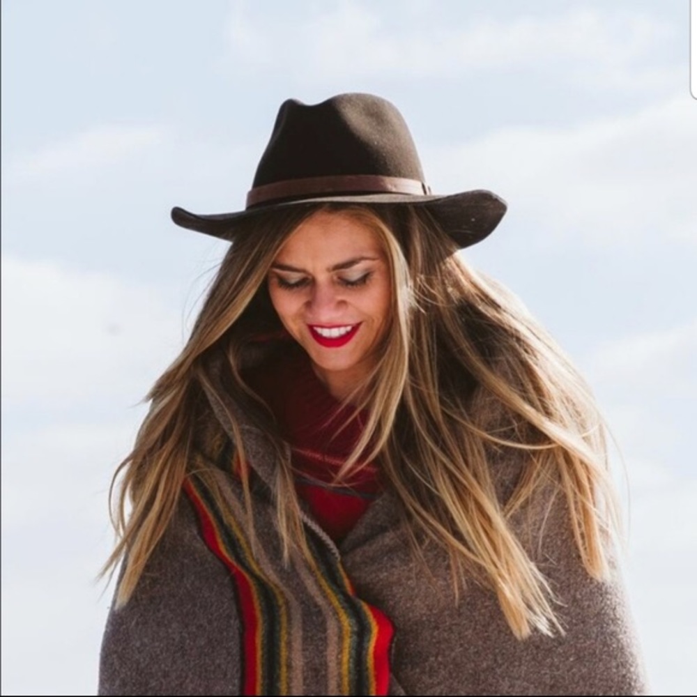 Pendleton Bennett Fedora Hat – Wool Dark Brown (Unisex)